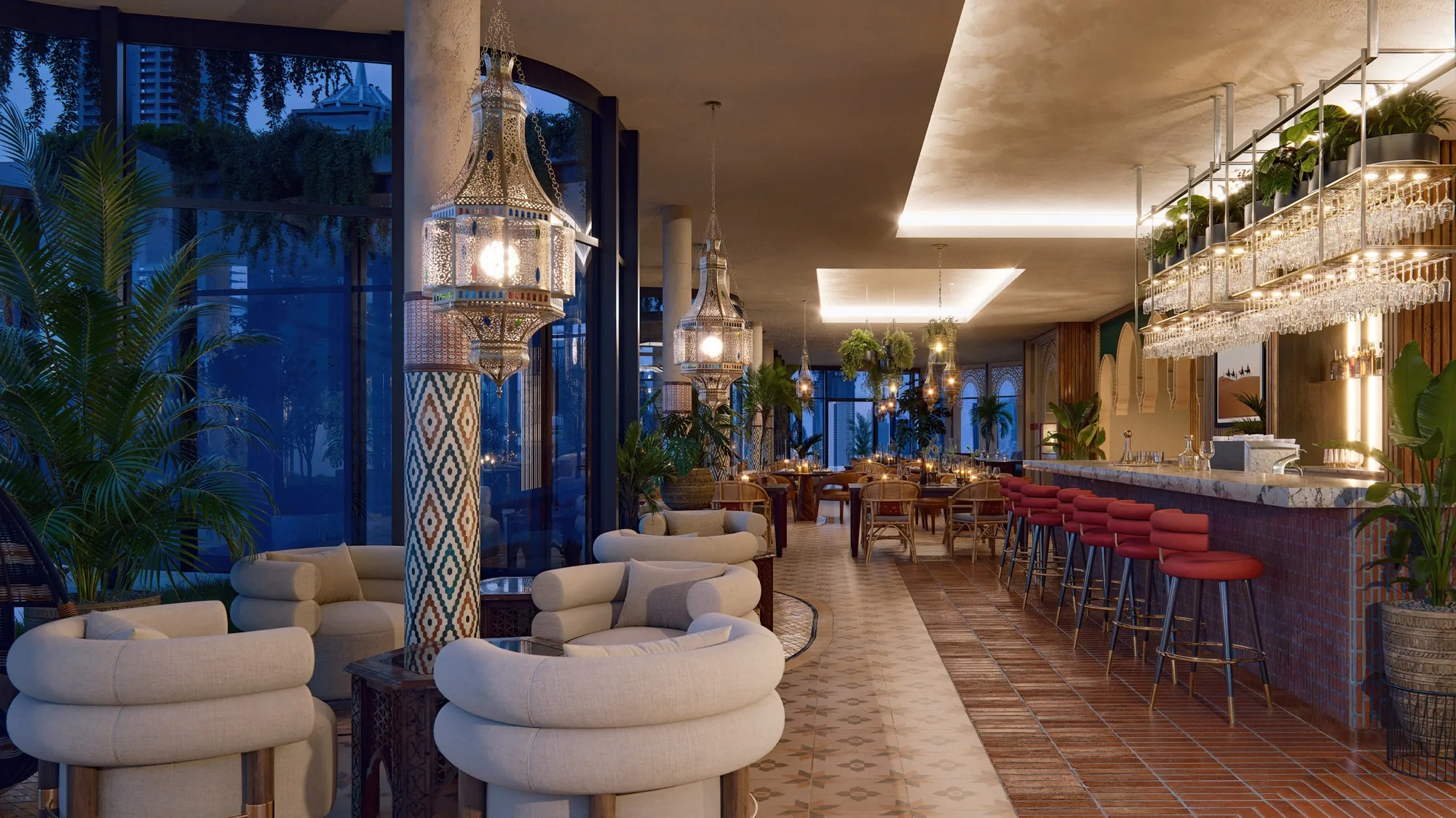 Architectural exterior visualisation by ThinkLab