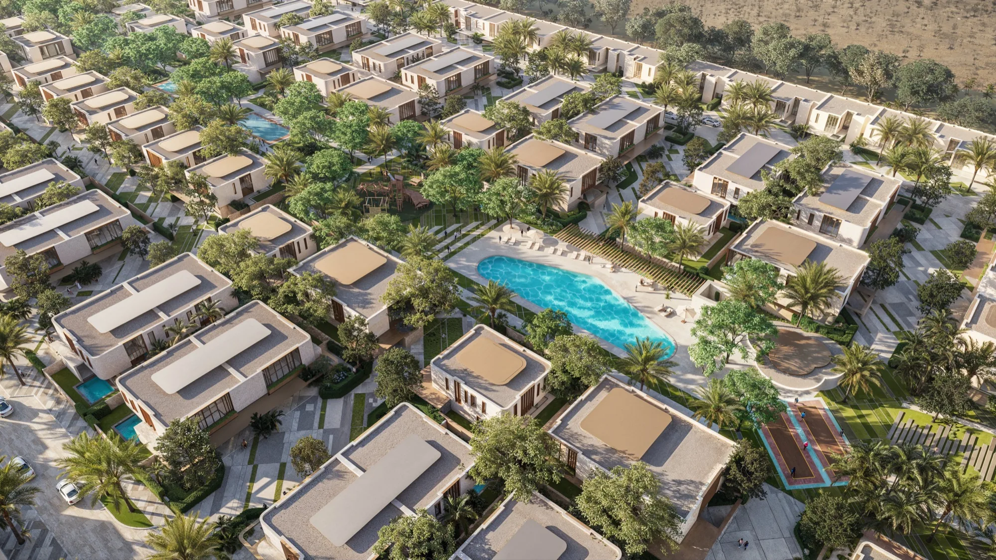 Architectural exterior visualisation by ThinkLab