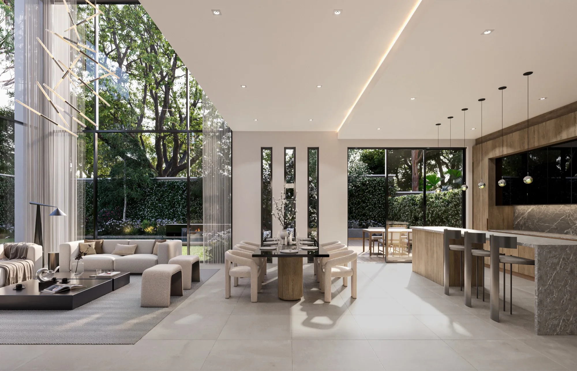 Architectural exterior visualisation by ThinkLab