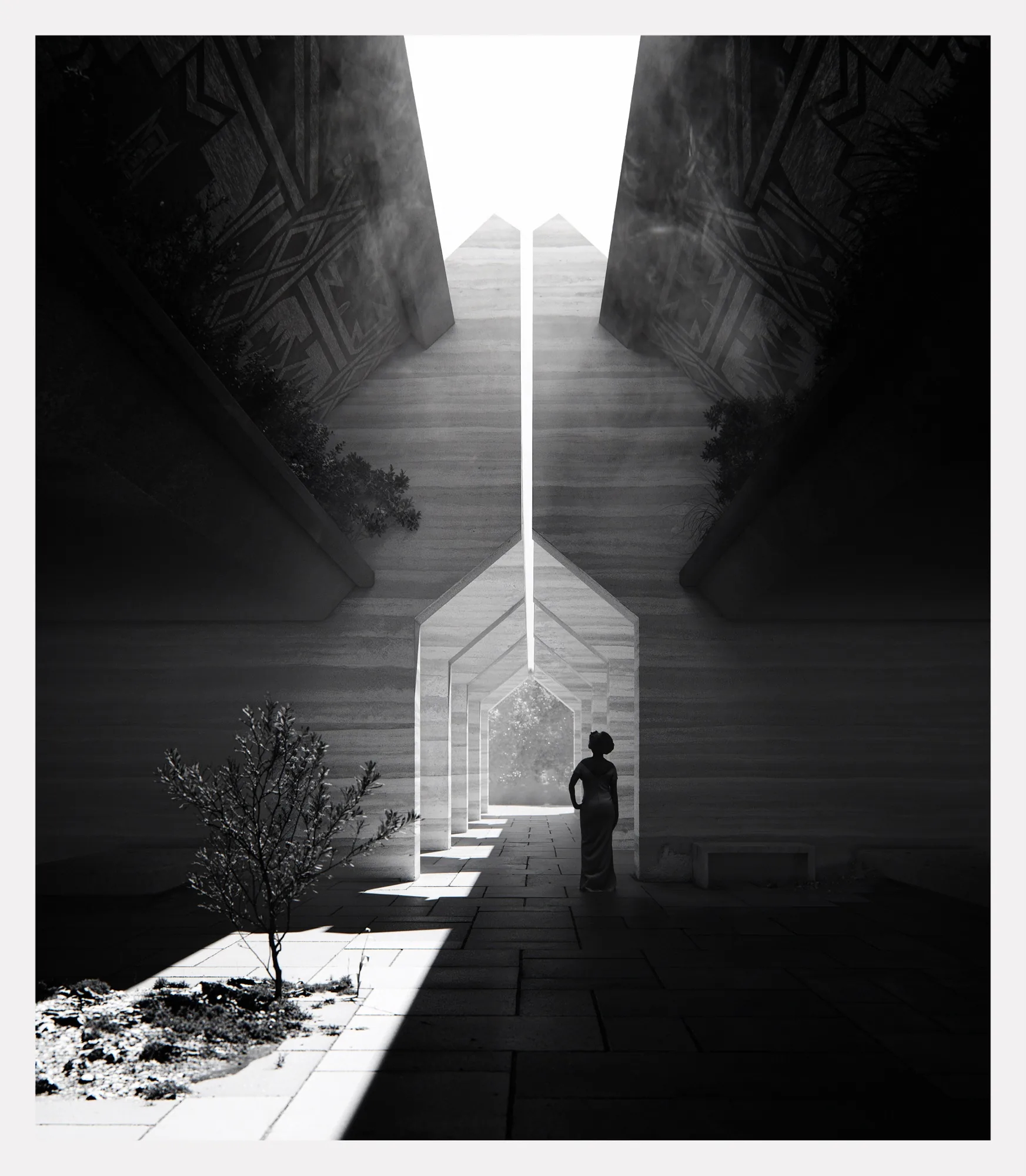 Architectural exterior visualisation by ThinkLab