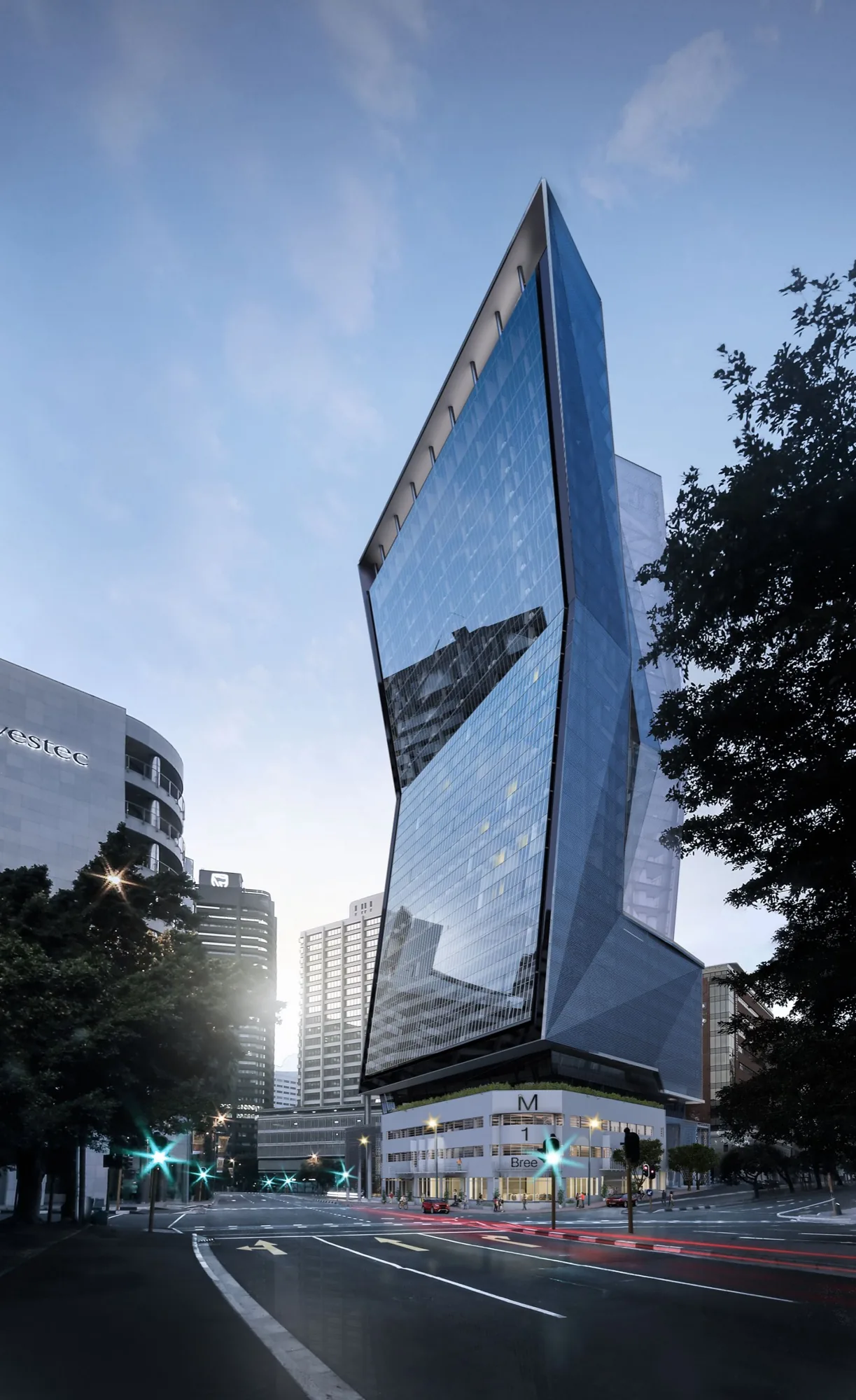 Architectural exterior visualisation by ThinkLab