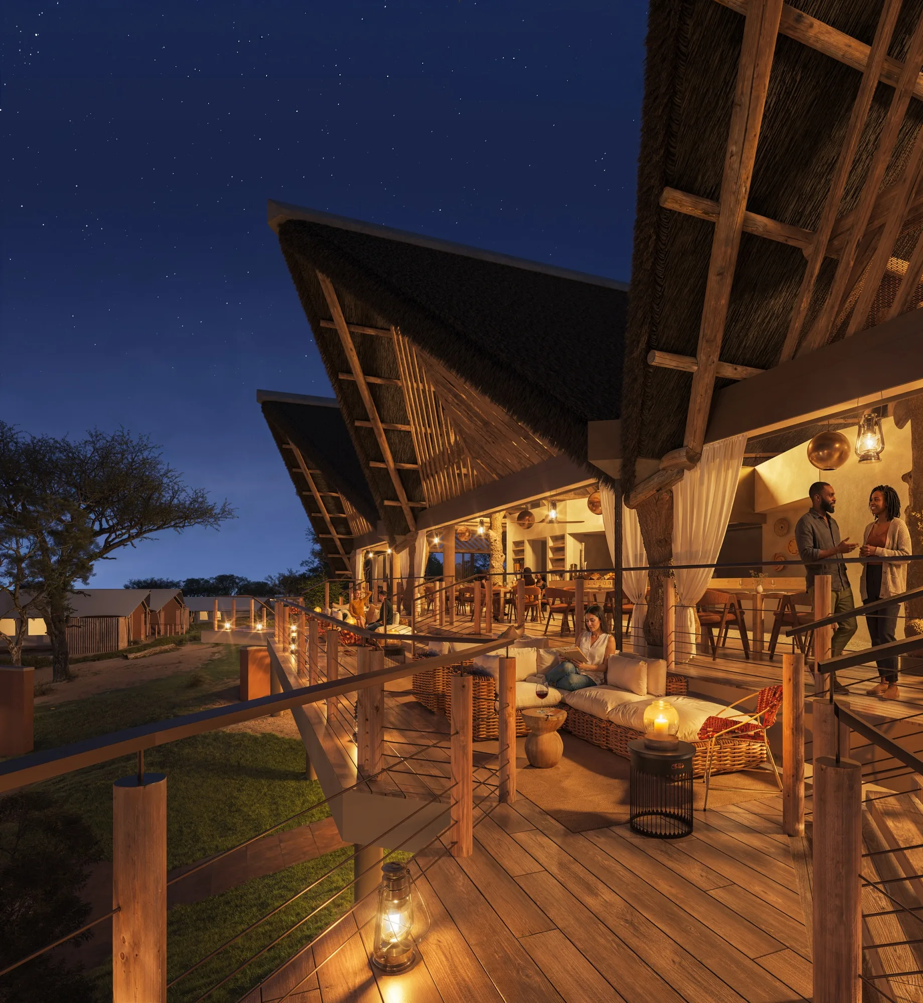 Architectural exterior visualisation by ThinkLab