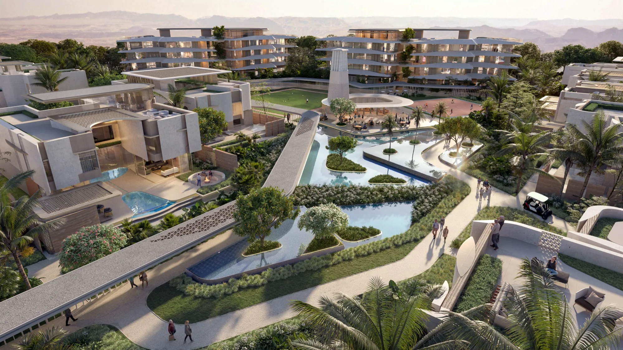 Architectural exterior visualisation by ThinkLab