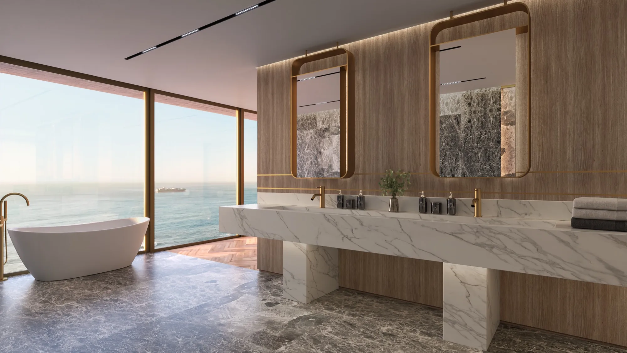 Architectural exterior visualisation by ThinkLab