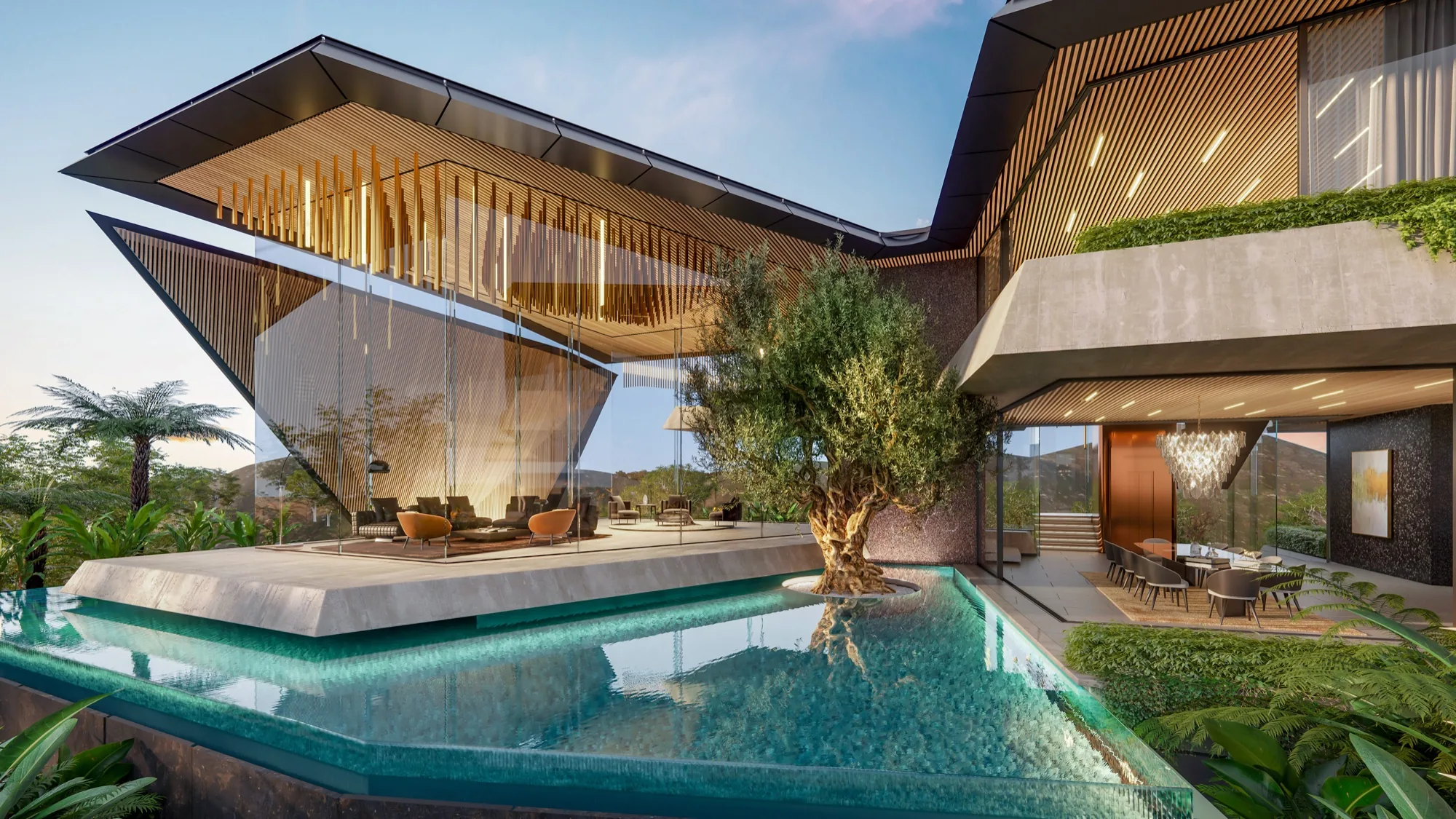 Architectural exterior visualisation by ThinkLab