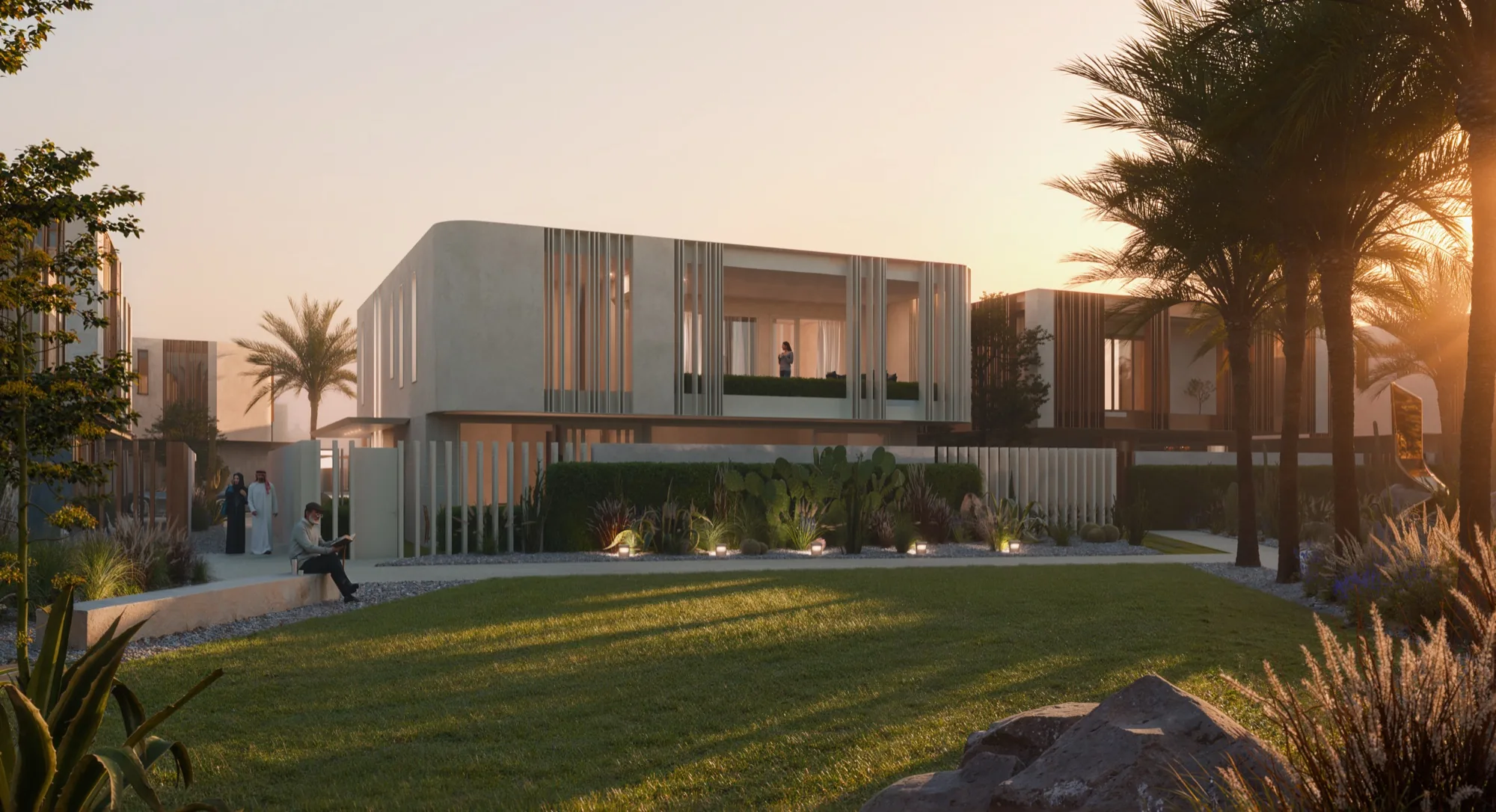 Architectural exterior visualisation by ThinkLab