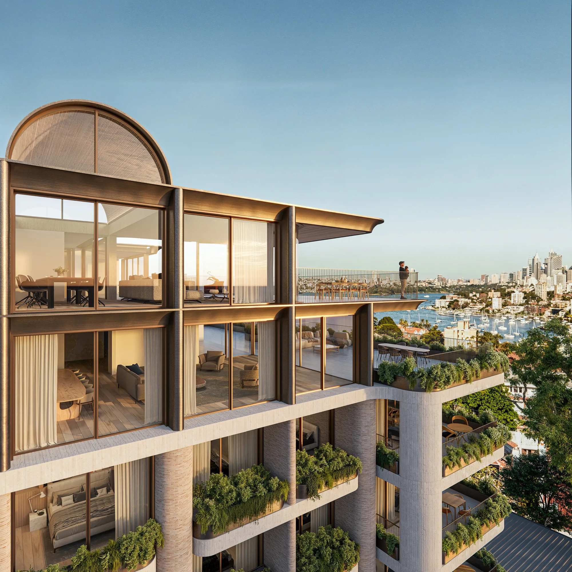 Architectural exterior visualisation by ThinkLab