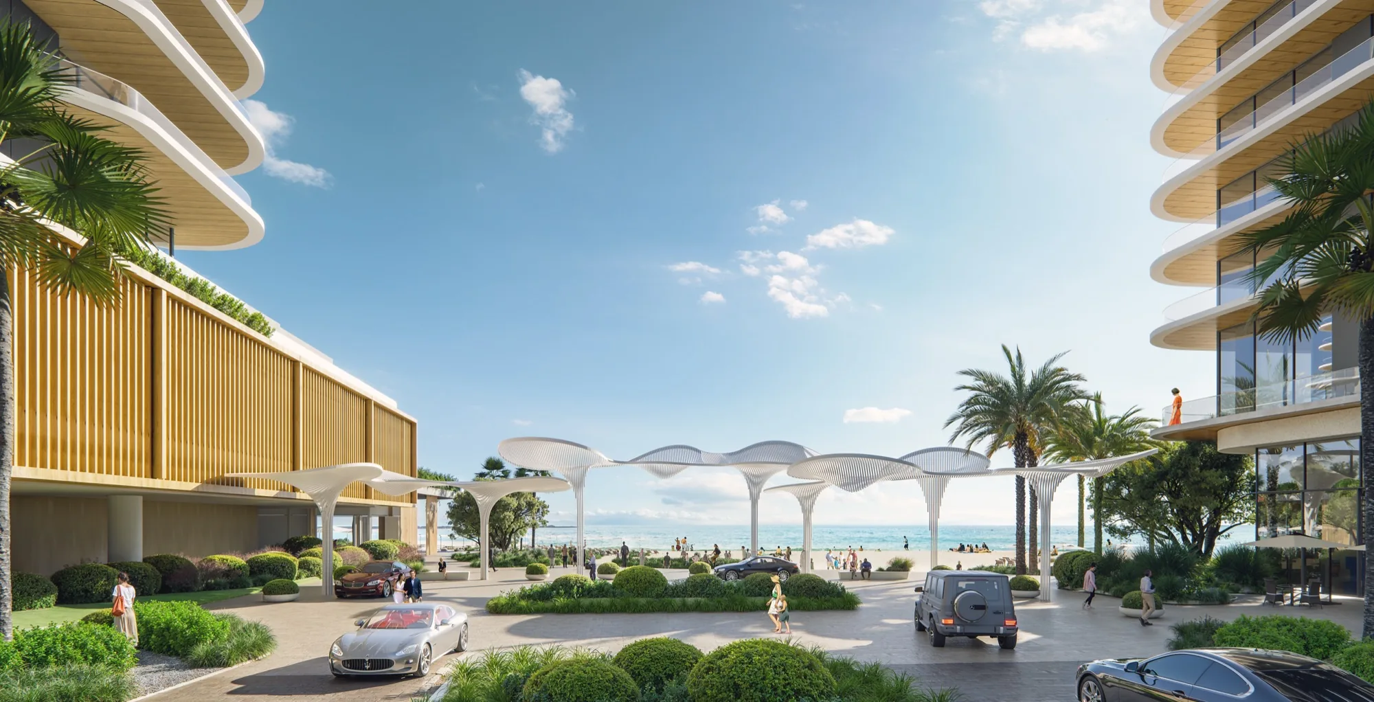 Architectural exterior visualisation by ThinkLab