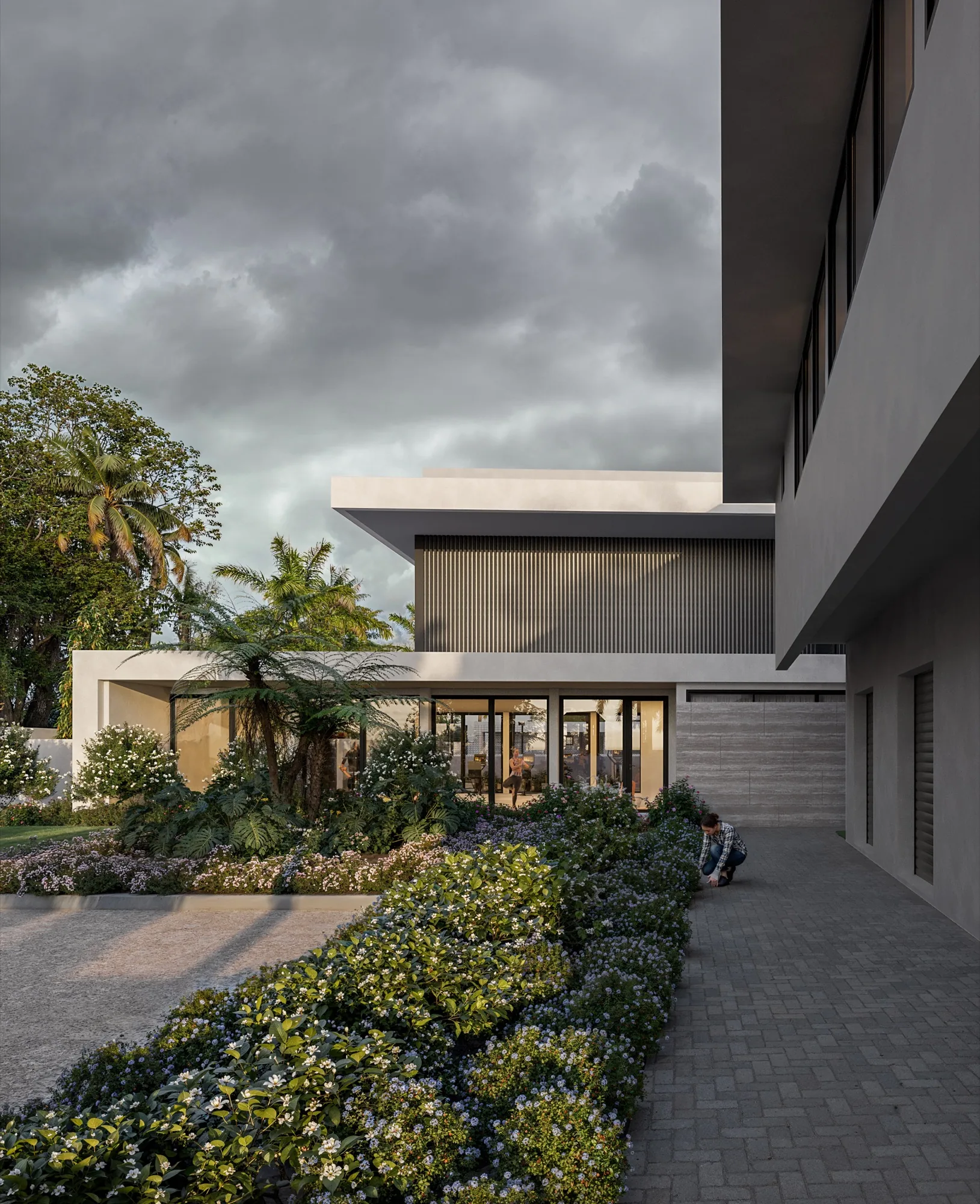 Architectural exterior visualisation by ThinkLab