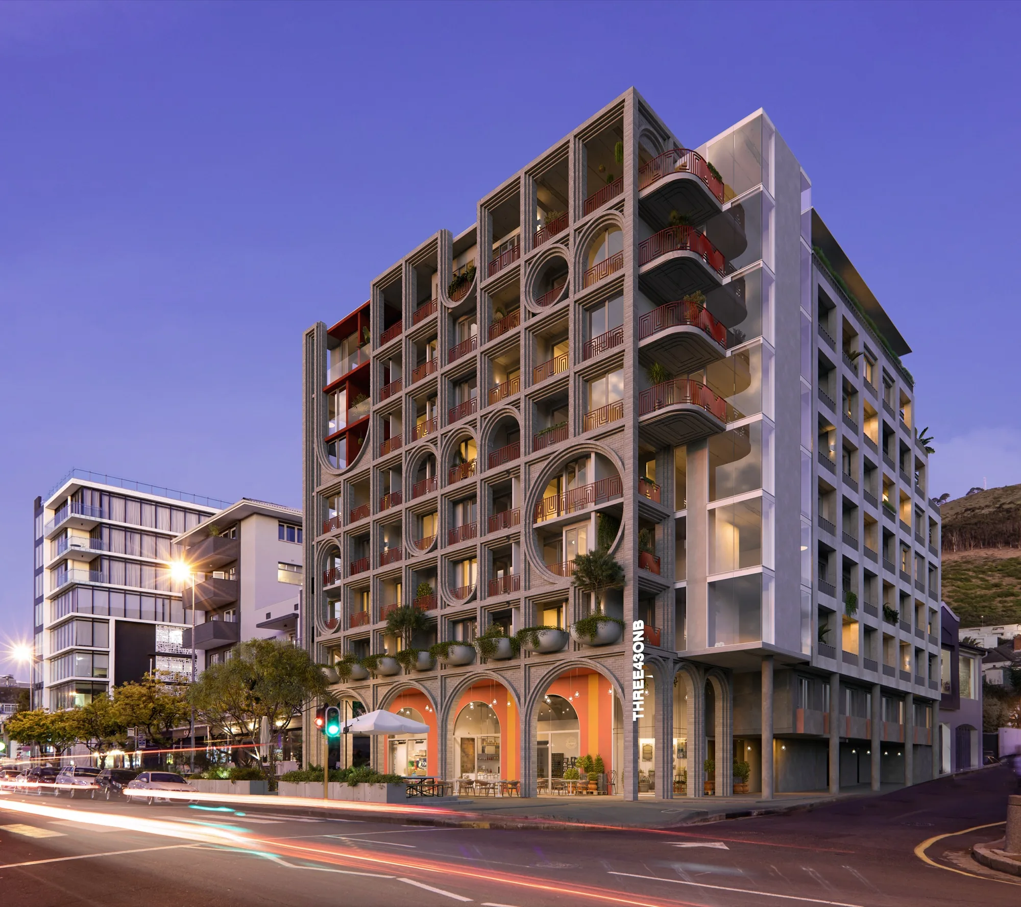 Architectural exterior visualisation by ThinkLab