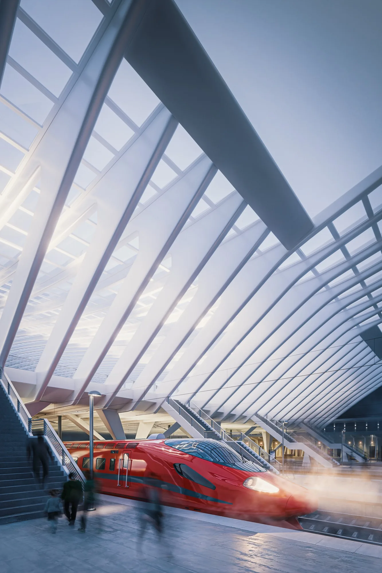 Architectural exterior visualisation by ThinkLab