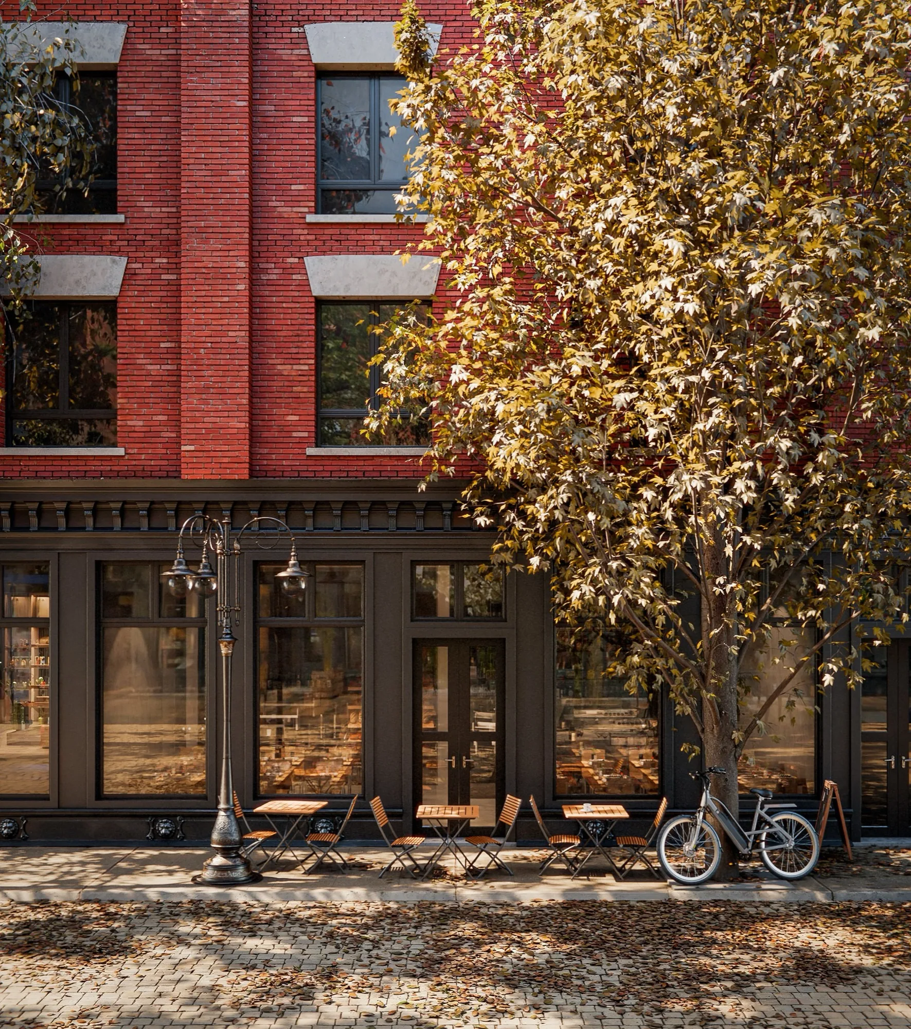 Architectural exterior visualisation by ThinkLab