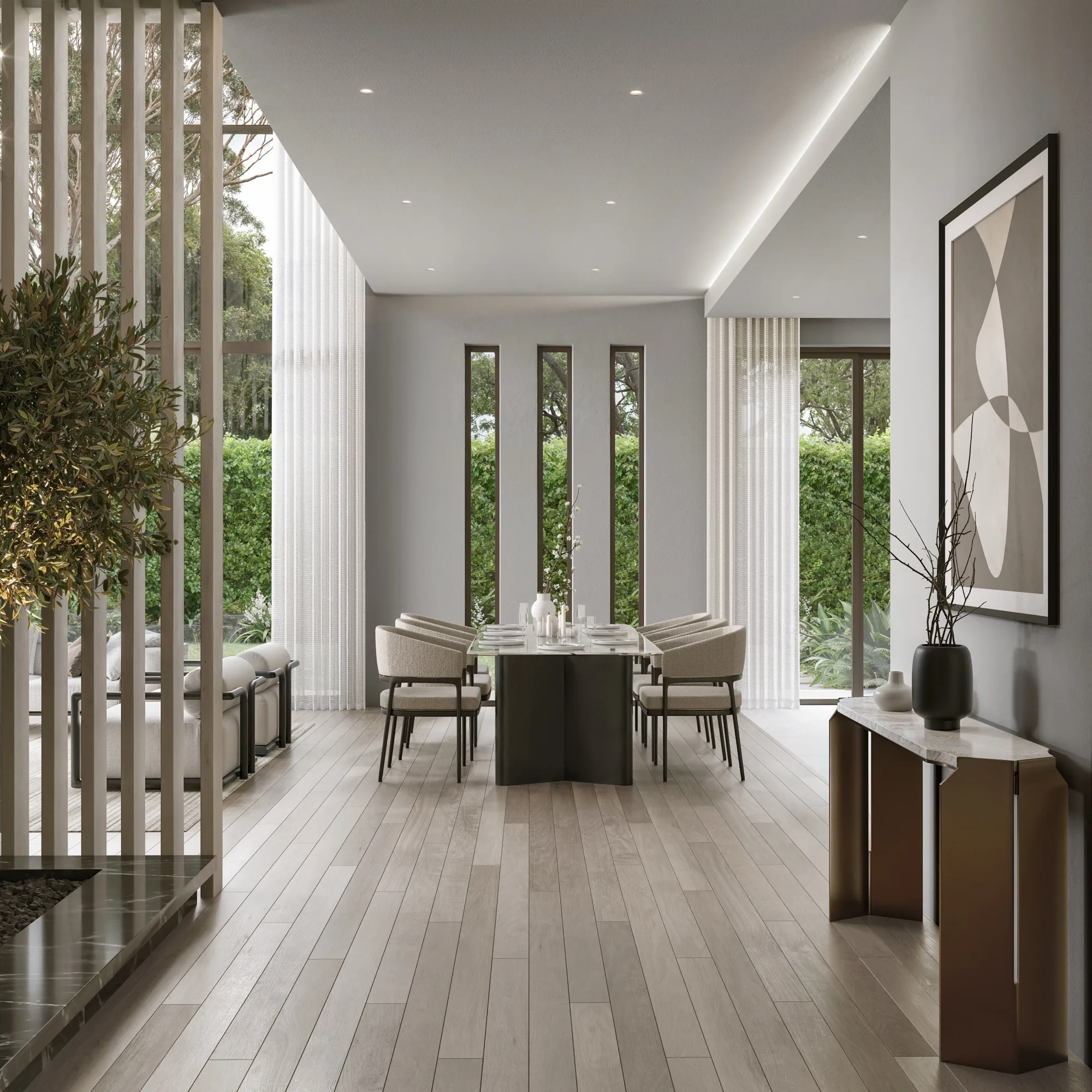 Architectural exterior visualisation by ThinkLab