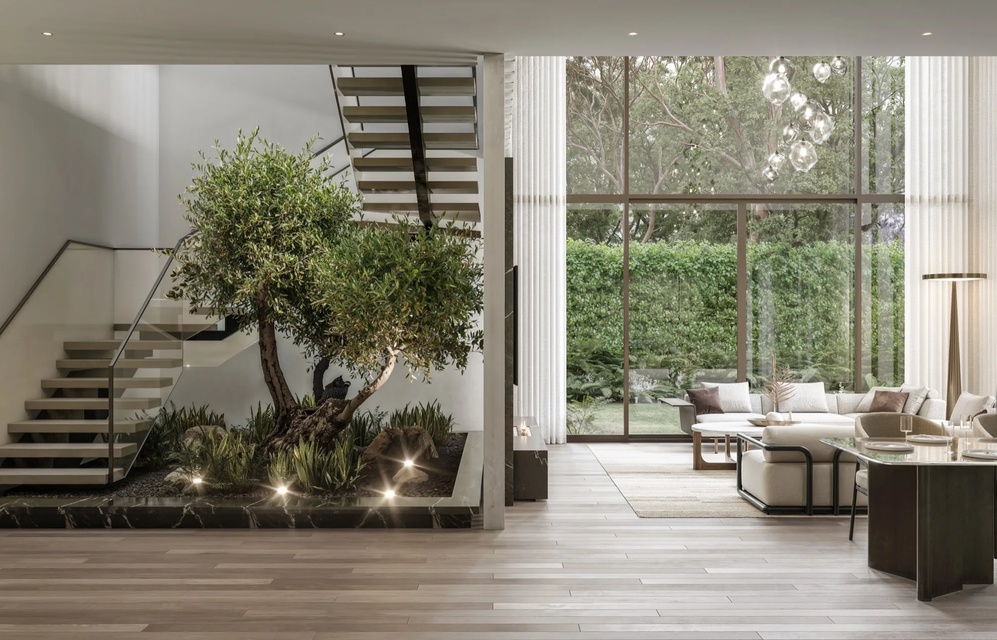 Architectural exterior visualisation by ThinkLab