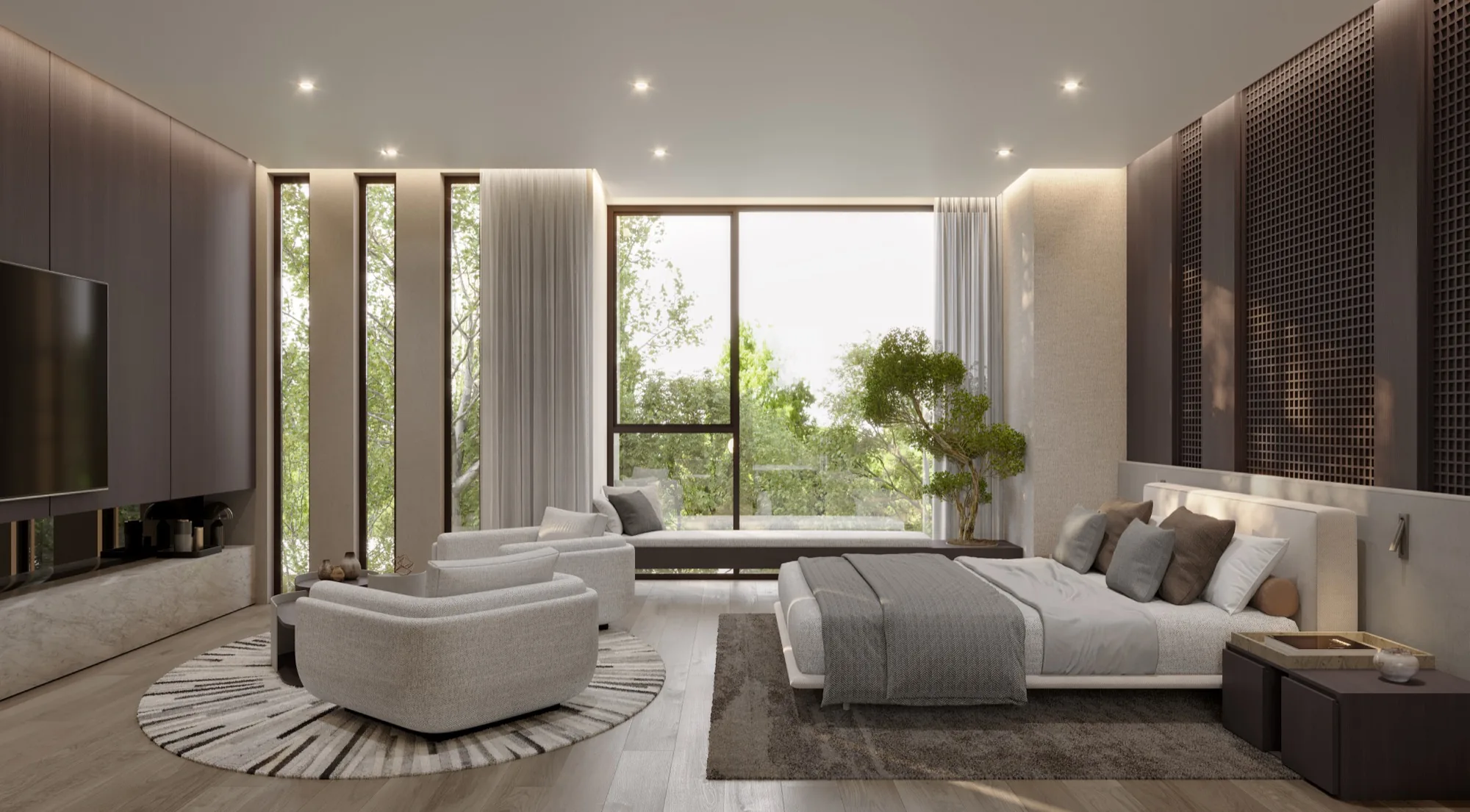 Enchanting Oaks - detail view 14.1